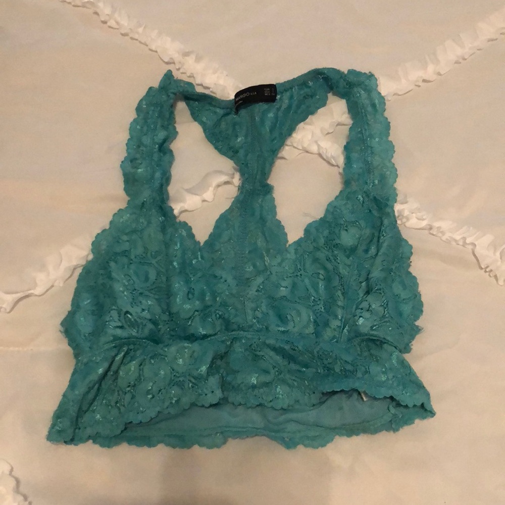 Teal bralette